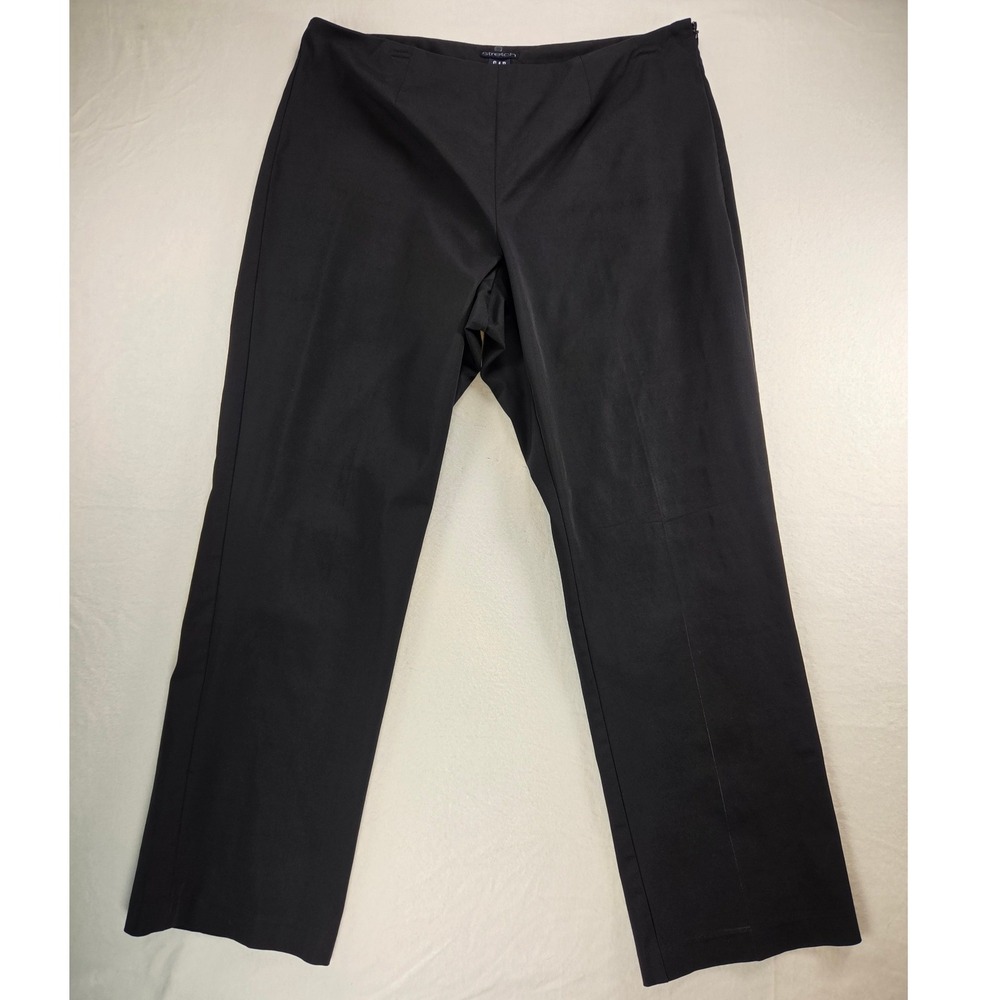 Gap Women's Size 14 Black Formal Dress Pant Slack Strech Side Zip Work Business